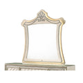 Lucienne - Mirror With LED - Beige Velvet