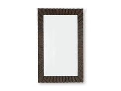 Advin - Dark Brown - Accent Mirror