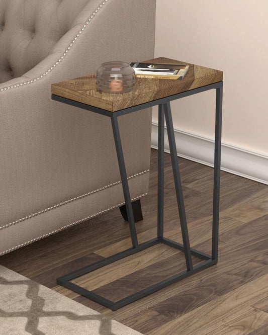 Sergio - Engineered Wood C-Shaped Side Table