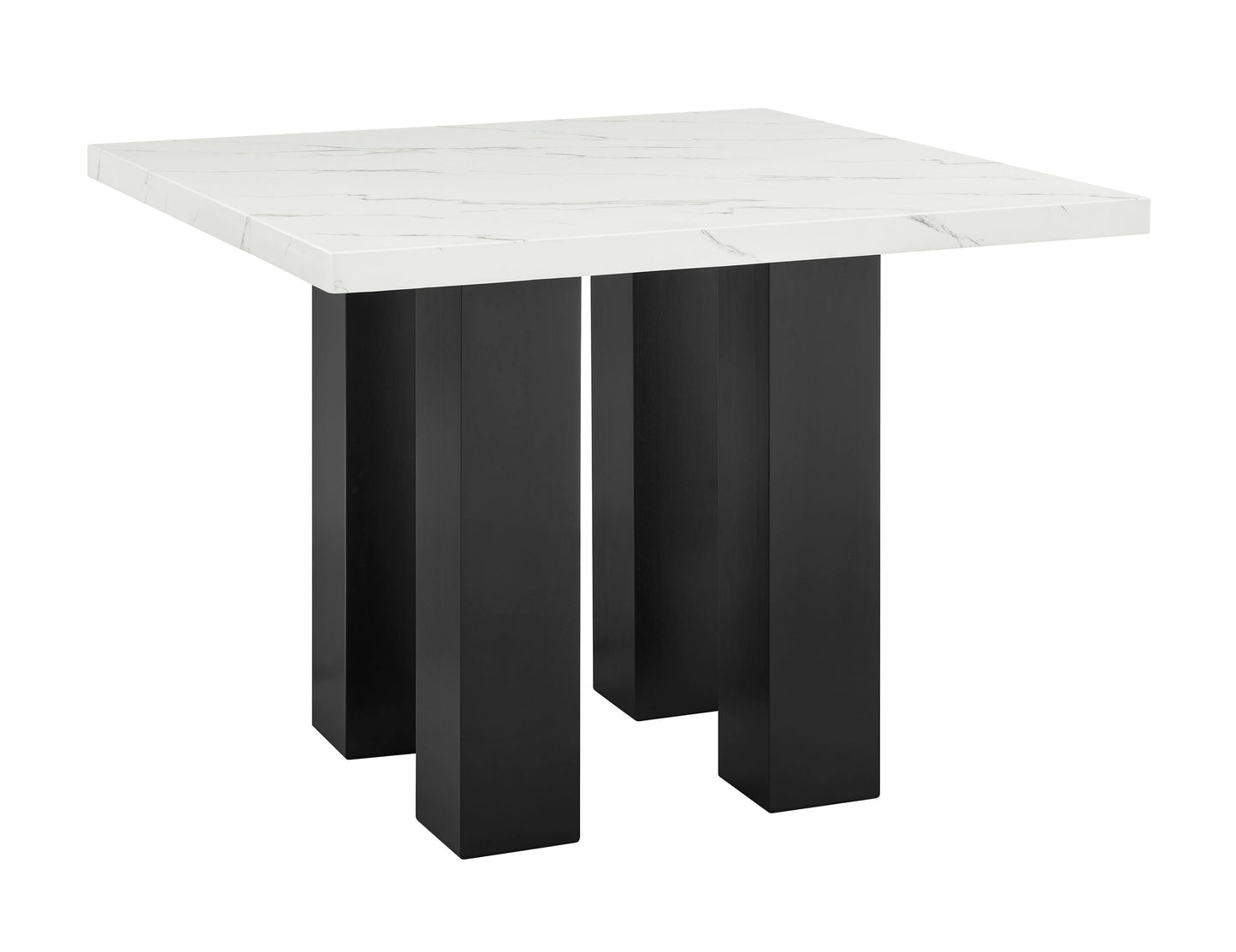 Parkside - Counter Height Table - White / Black