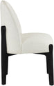 Torino - Upholstered Dining Chair With Brushed Black Base (Set of 2)