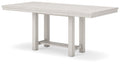 Robbinsdale - Rectangular Counter Height Dining Extension Table Set