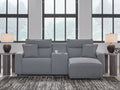 Modmax II - Reclining Sectional - Salt And Pepper