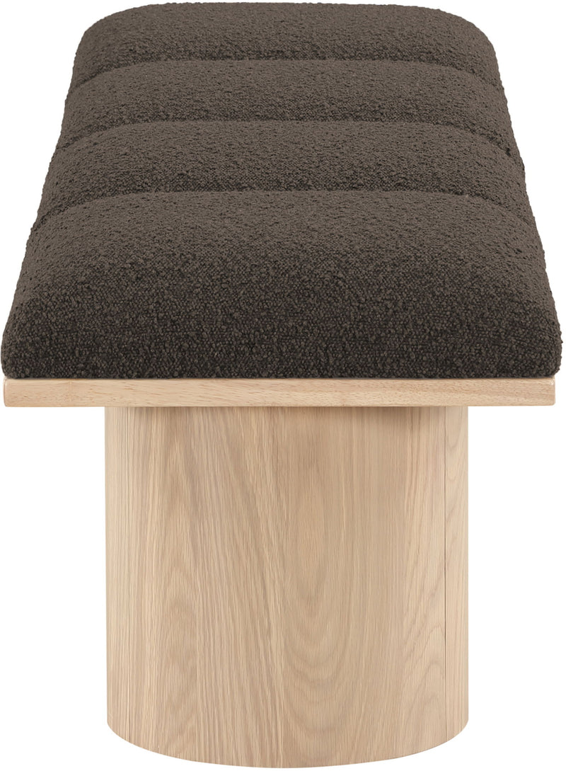 Pavilion - 4 Piece Modular Bench With Natural Base