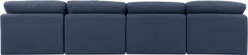 Indulge - Linen 4 Seat Modular Armless Sofa