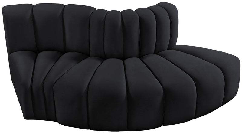 Arc - Velvet 3 Piece Modular Sofa