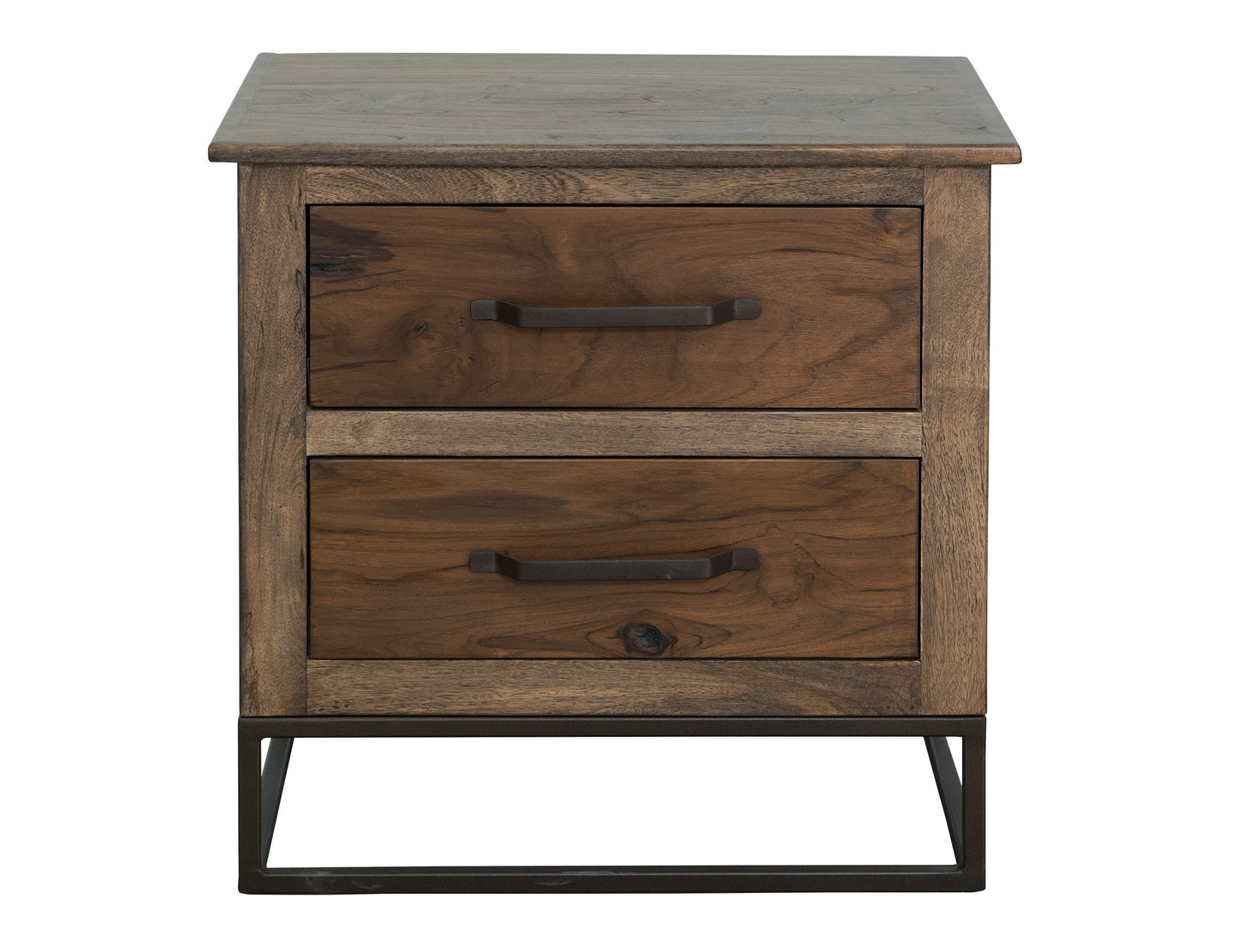 Natural Teca - Nightstand - Brown