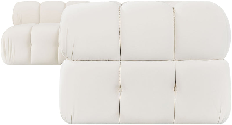 Orin - Velvet 5 Piece Modular Sectional