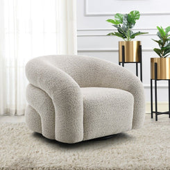 Irma - Chair With Swivel - Gray