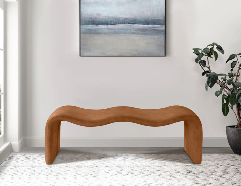 Willow - Faux Leather Bench