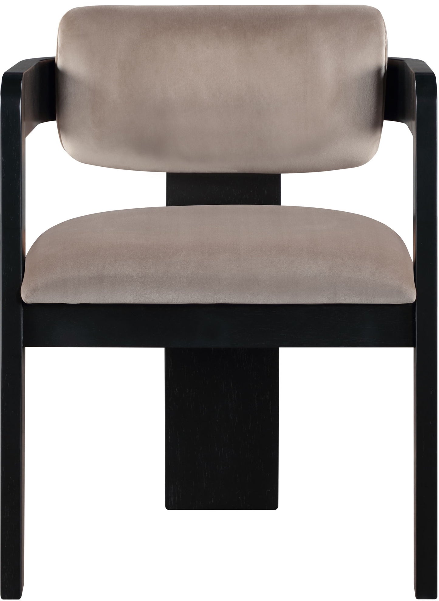 Sacha - Velvet Dining Chair With Black Base (Set of 2)