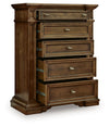 Frantanna - Five Drawer Chest - Brown