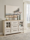 Shaybrock - Dresser - Antique White / Brown