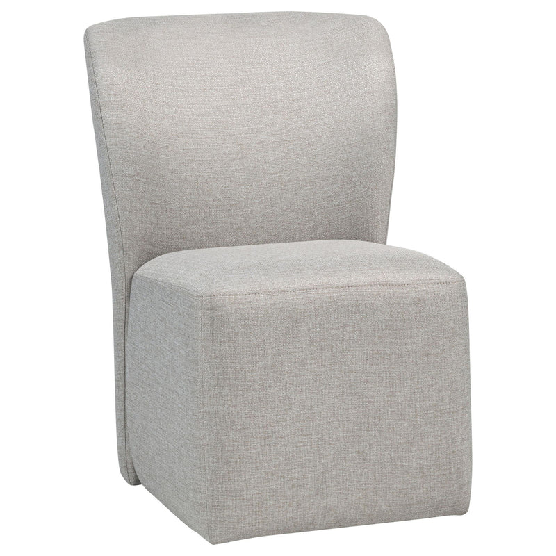 Jaelynn Upholstered Parsons Dining Side Chair Beige (Set of 2)