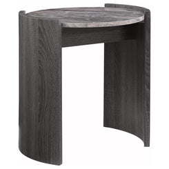 Gladstone - Round Faux Marble Top Table