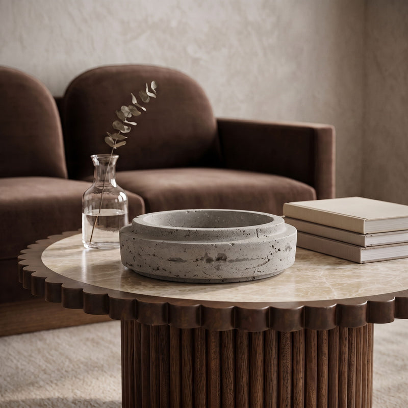 Parsons - Travertine Bowl
