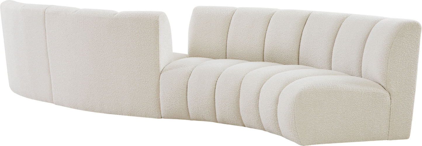 Infinity - 4 Piece Boucle Modular Sectional