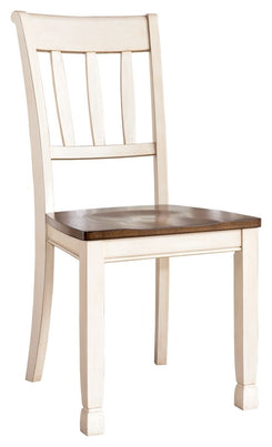 Whitesburg - Brown / Cottage White - Dining Room Side Chair (Set of 2)