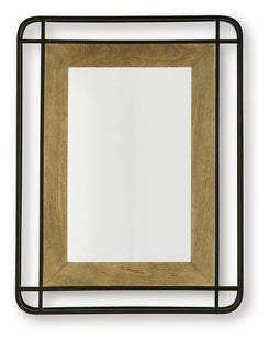 Beelman - Black / Brown - Accent Mirror
