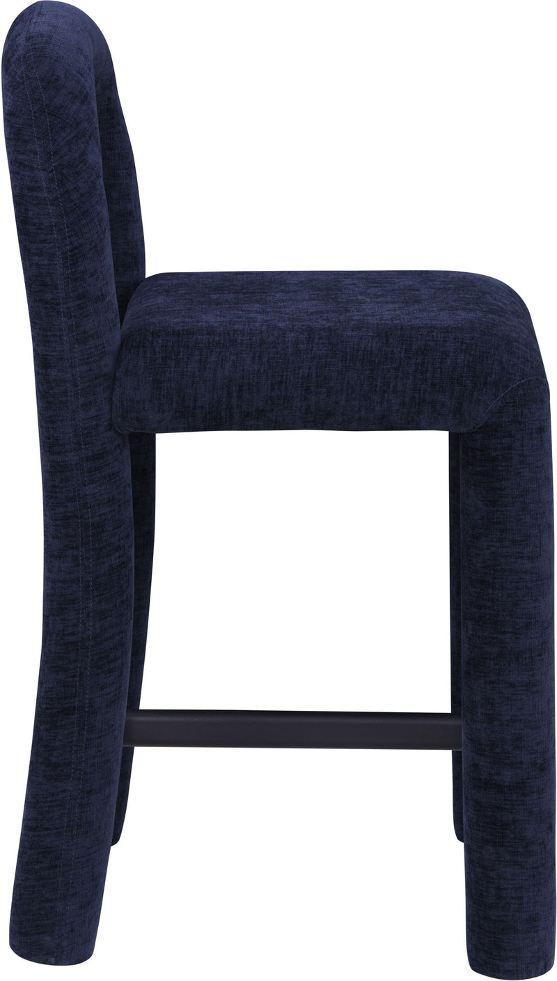 Amari - Chenille Fabric Stool
