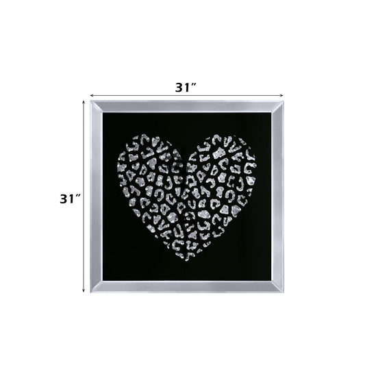 Talisha - 31" Wall Art - Mirrored