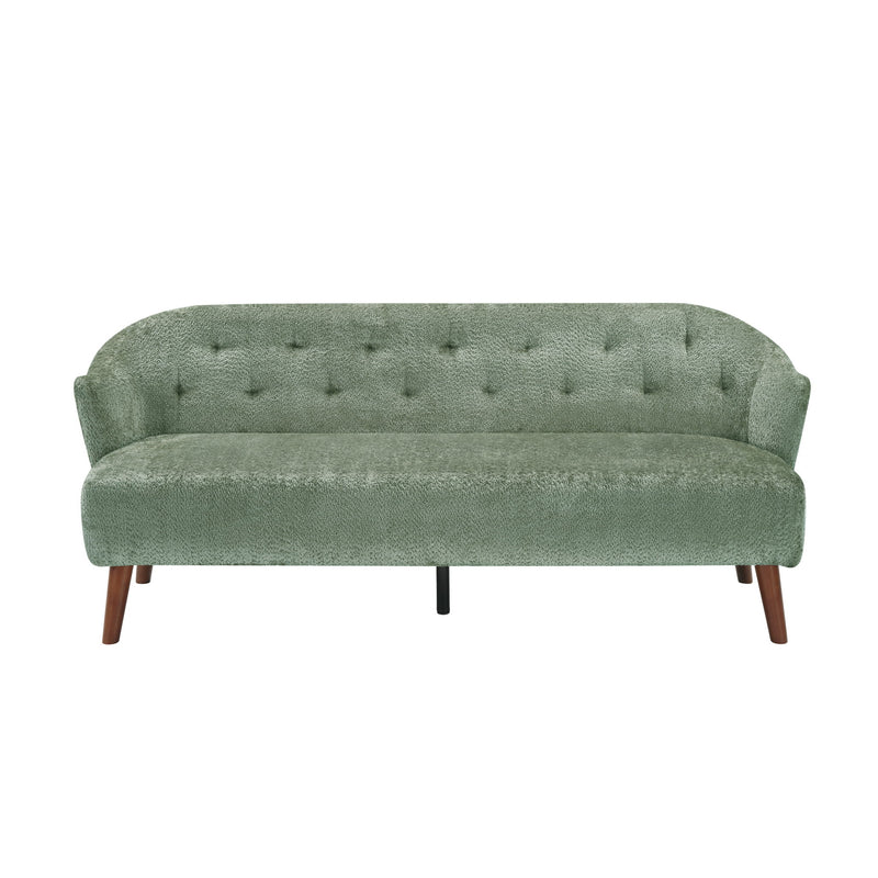 3 Seater Tufted Upholstered Couch Comfy Living Room Sofa