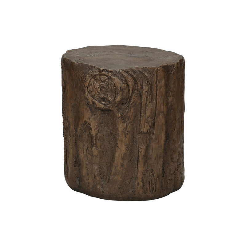 Contemporary Round Accent Table, Indoor / Outdoor