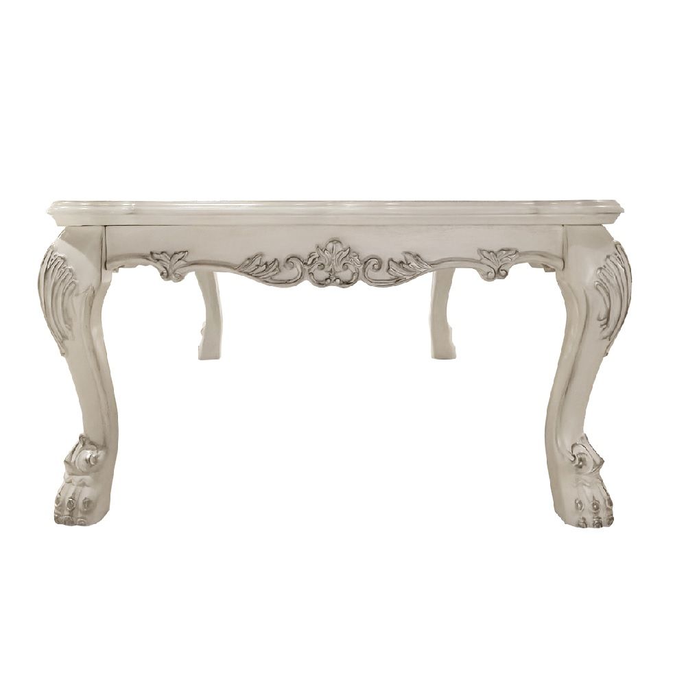 Dresden - 54" Coffee Table - Bone White
