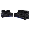Zuma Dual Power Reclining Sofa Set