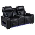 Zuma Dual Power Reclining Loveseat