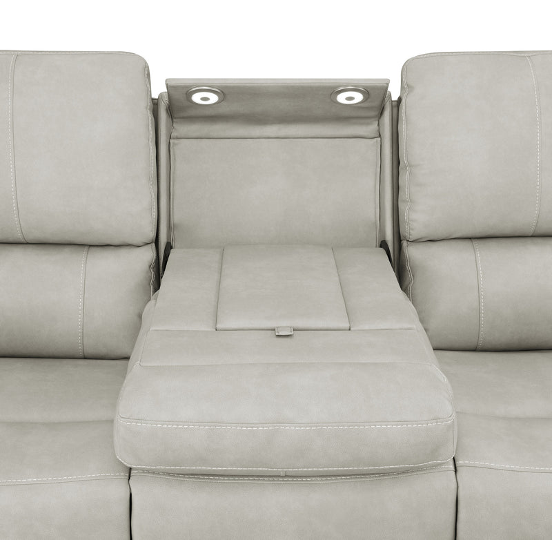 Brickston Triple Power Reclining Sofa Set