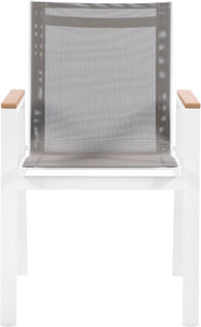 Nizuc - Outdoor Patio Dining Arm Chair (Set of 2) - Grey