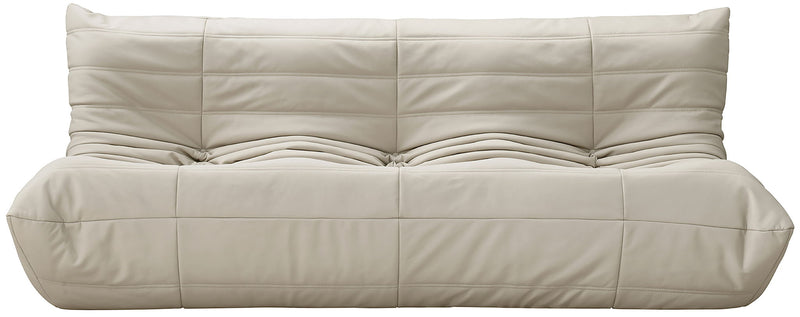 Relax - Vegan Leather 77.75" Upholstered Sofa