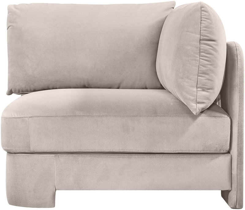 Hammond - Velvet Performance Fabric Upholstered Corner Chair