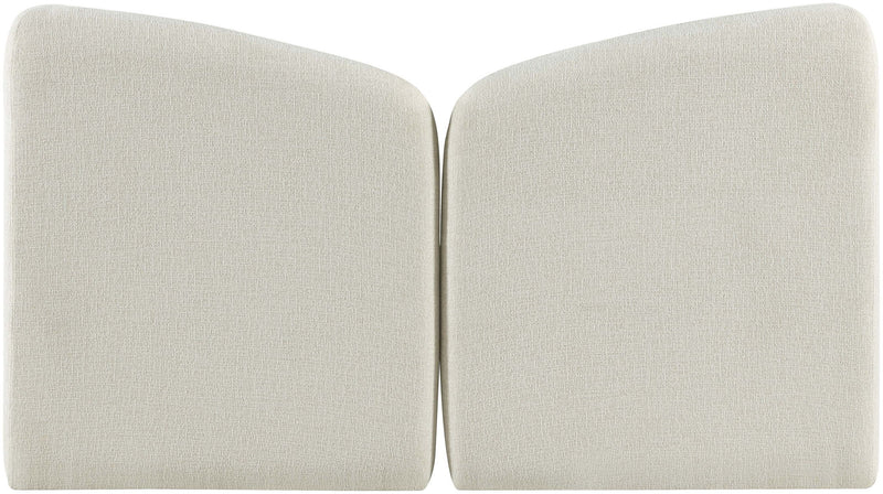 Elowen - Chenille Fabric Upholstered Bed