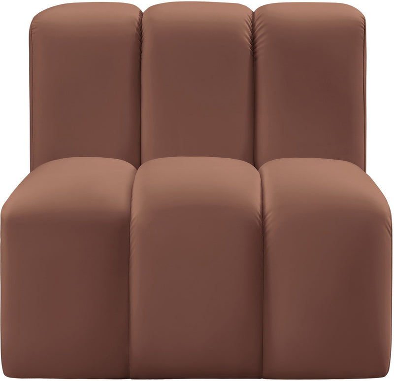 Arc - Faux Leather Straight Chair