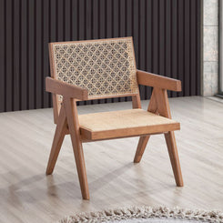 Velentina - Accent Chair - Rattan & Natural