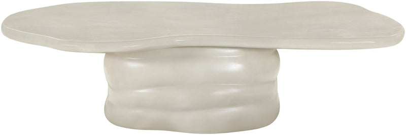 Branna - Concrete Coffee Table - Taupe