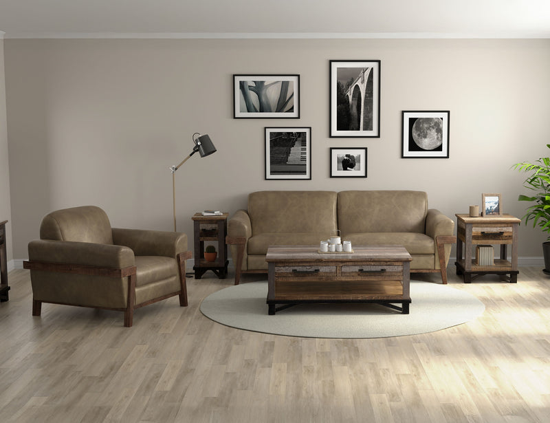 Loft - Armchair - White Smoke