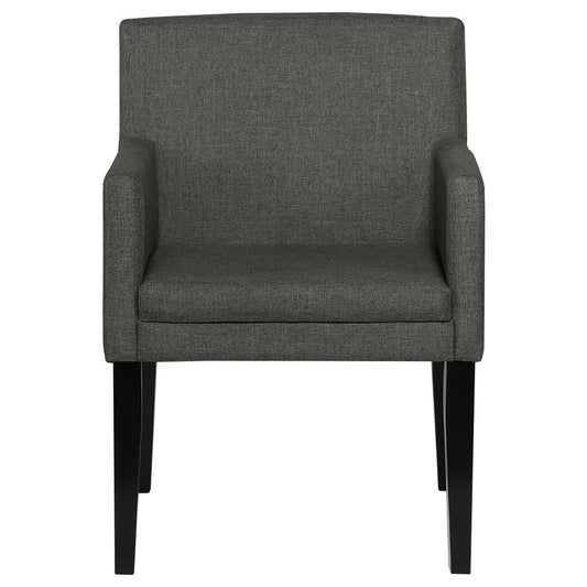 Catherine - Upholstered Dining Arm Chair (Set of 2) - Gray