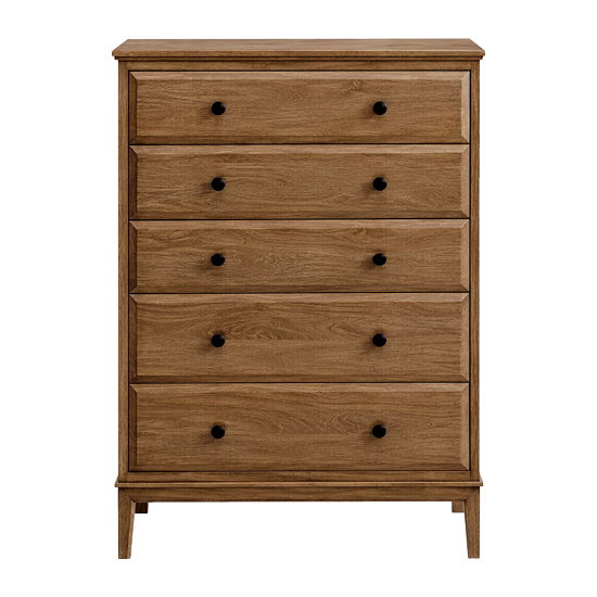 Virginia - 5-Drawer Chest - Mocha