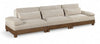 Turin - Fabric Upholstered Modular Sectional - Taupe
