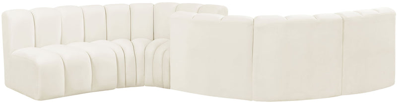Arc - Velvet 6 Piece Modular Sofa