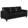 Scotland - Faux Leather Upholstered Sofa Set