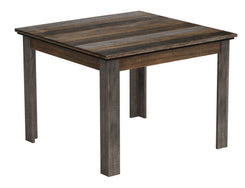 Loft Brown - 42" Table - Two Tone Gray / Brown