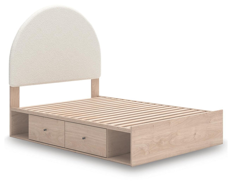 Arloster - Upholstered Panel Bed