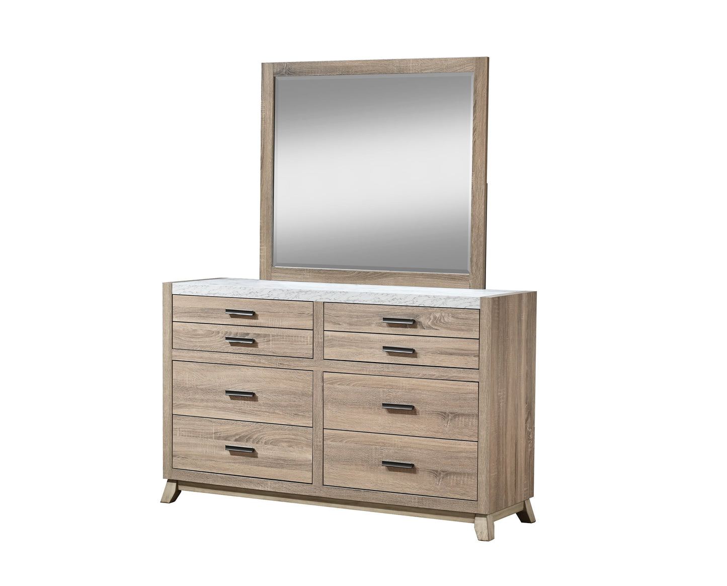 Tilston - Dresser & Mirror - Natural