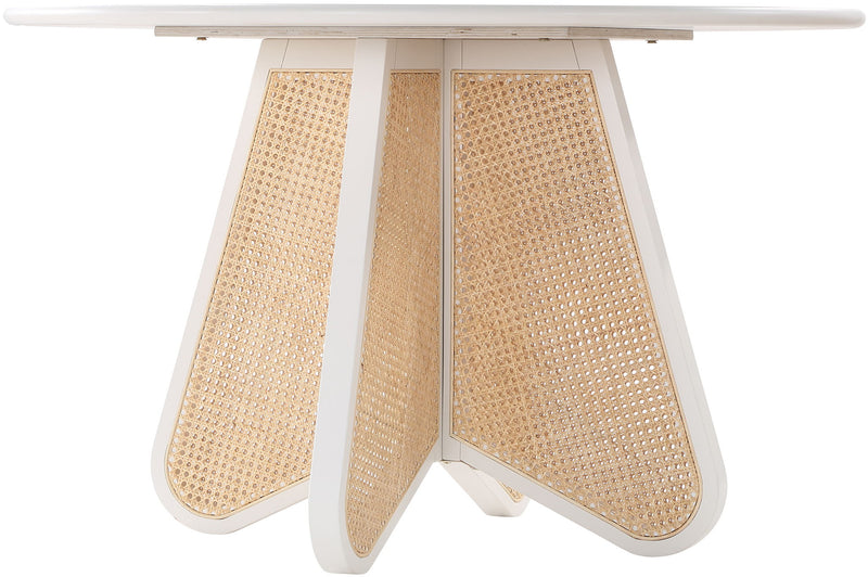 Butterfly - Solid Wood And Natural Cane Table