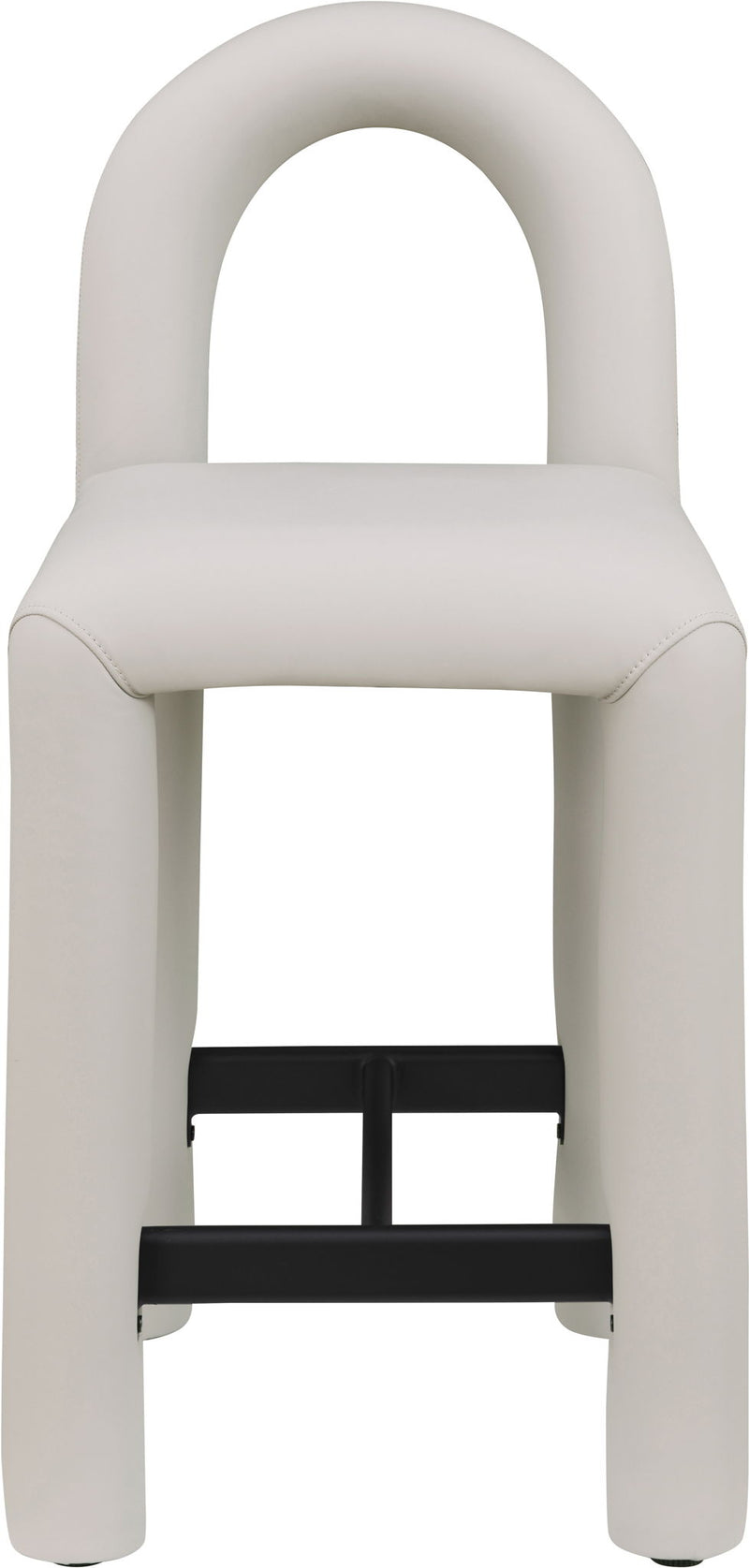 Amari - Faux Leather Stool