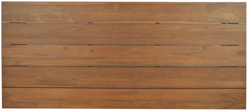 Mirella - Teak Wood 96" Outdoor Patio Dining Table - Natural